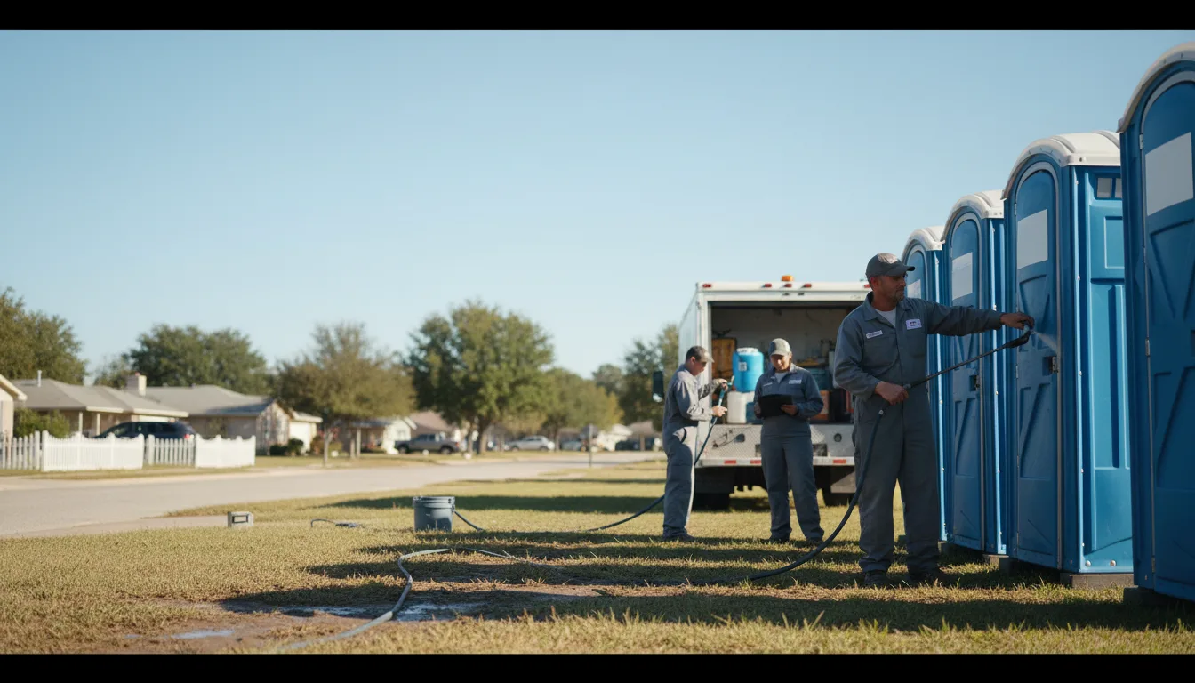 Long-Term Portable Toilet Rental in San Lucas, CA near me